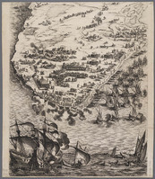 KG 10629
<br/>
Belegering van La Rochelle
<br/>
<em>Callot, Jacques (1592 - 1635)</em>